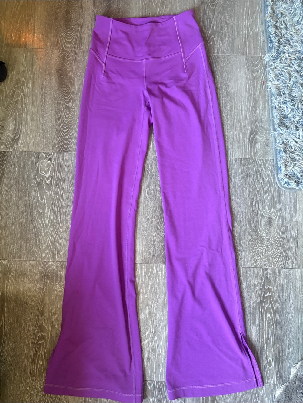 Lululemon High-Waist Flared Yoga Pants - Bright Magenta